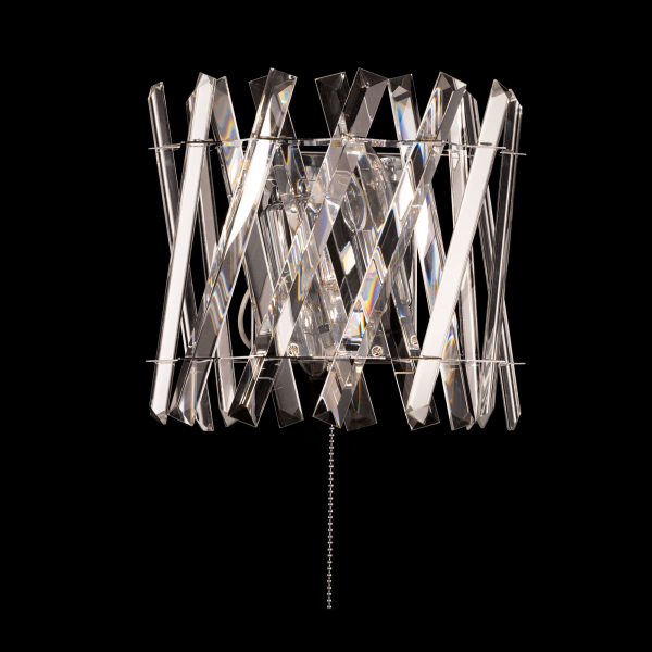 Citilux Ингвар CL334421 Бра хрустальное с выключателем Хром Citilux Ингвар CL334421 Бра хрустальное с выключателем Хром