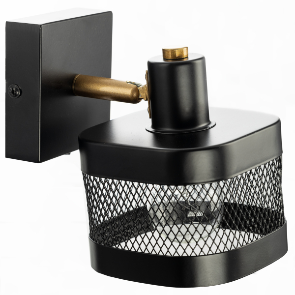 Citilux Хаген CL531515 Спот с выключателем Чёрный Citilux Хаген CL531515 Спот с выключателем Чёрный