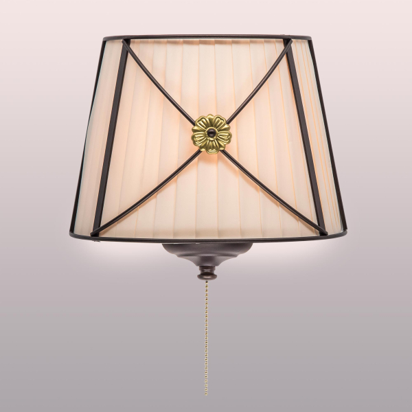 Citilux Дрезден CL409321 Бра с бежевым абажуром и выключателем Citilux Дрезден CL409321 Бра с бежевым абажуром и выключателем