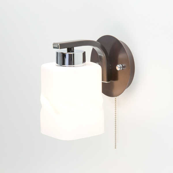 Citilux Берта CL126312 Бра с выключателем Венге Хром Citilux Берта CL126312 Бра с выключателем Венге Хром