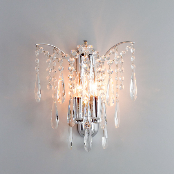 Citilux Селена CL302320 Бра хрустальное Хром Citilux Селена CL302320 Бра хрустальное Хром
