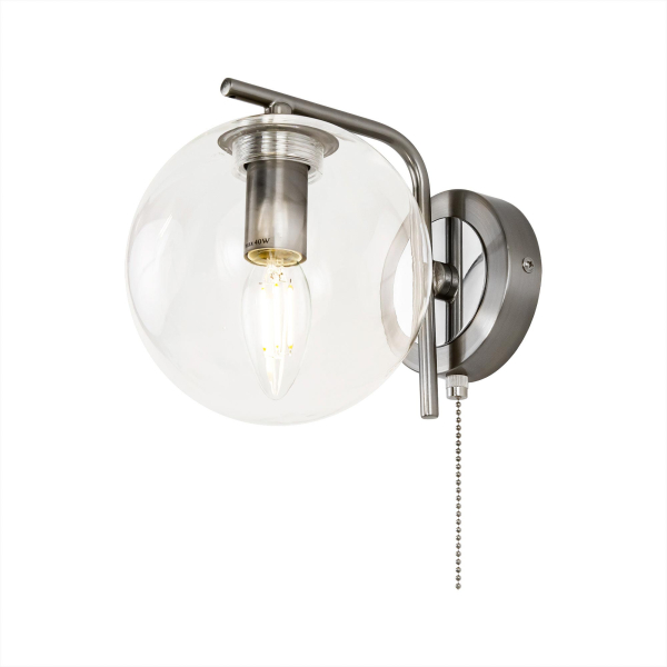 Citilux Томми CL102311 Бра с выключателем Матовый Хром Citilux Томми CL102311 Бра с выключателем Матовый Хром