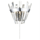 Citilux Вестерос CL307310 Бра хрустальное с выключателем Хром