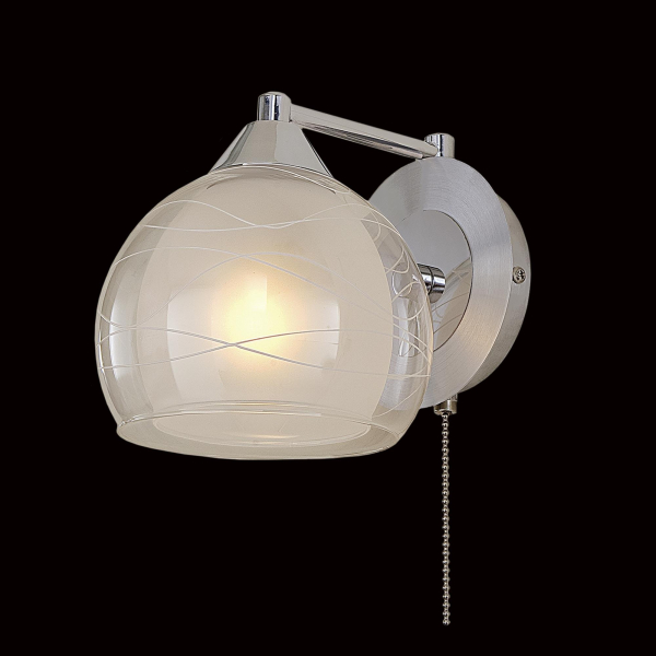 Citilux Буги CL157312 Бра с выключателем Алюминий Хром Citilux Буги CL157312 Бра с выключателем Алюминий Хром