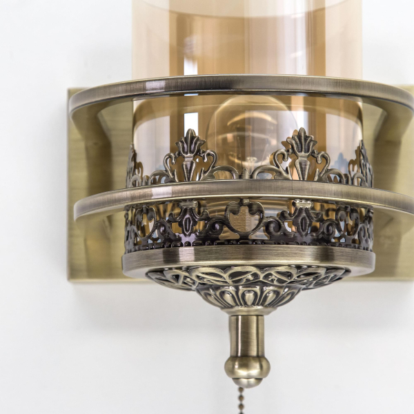 Citilux Ориент CL464313 Бра с выключателем Бронза Citilux Ориент CL464313 Бра с выключателем Бронза