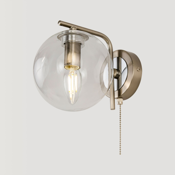 Citilux Томми CL102311 Бра с выключателем Матовый Хром Citilux Томми CL102311 Бра с выключателем Матовый Хром