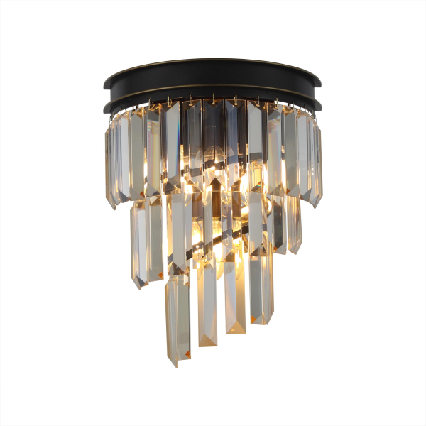Citilux Мартин CL332432 Бра хрустальное Шампань Citilux Мартин CL332432 Бра хрустальное Шампань