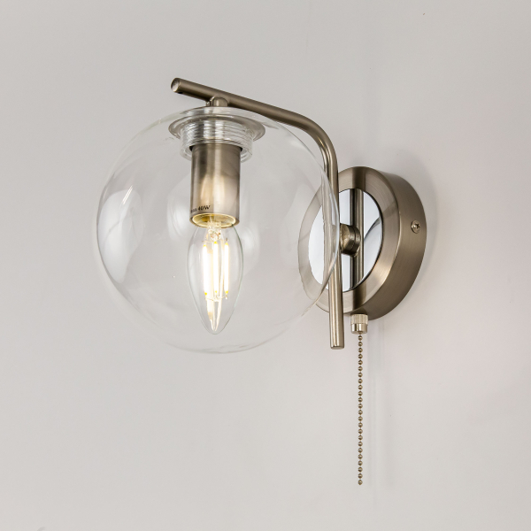 Citilux Томми CL102311 Бра с выключателем Матовый Хром Citilux Томми CL102311 Бра с выключателем Матовый Хром