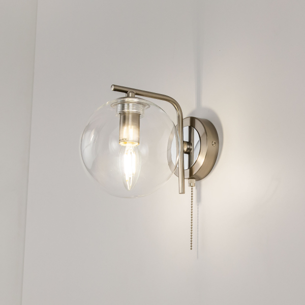 Citilux Томми CL102311 Бра с выключателем Матовый Хром Citilux Томми CL102311 Бра с выключателем Матовый Хром