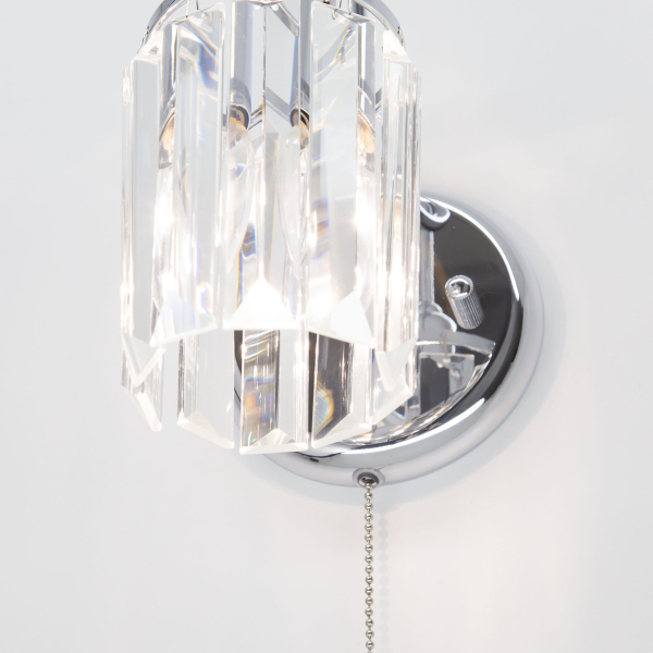 Citilux Синди CL330311 Бра хрустальное с выключателем Хром Citilux Синди CL330311 Бра хрустальное с выключателем Хром