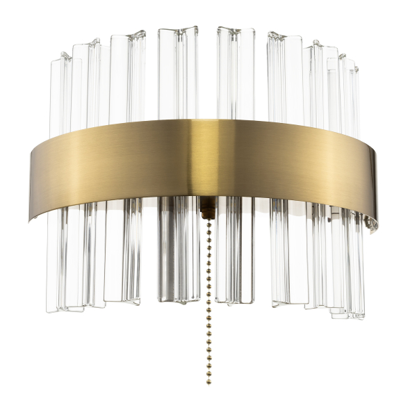 Citilux Рианна CL337313 LED Бра хрустальное с выключателем Бронза Citilux Рианна CL337313 LED Бра хрустальное с выключателем Бронза