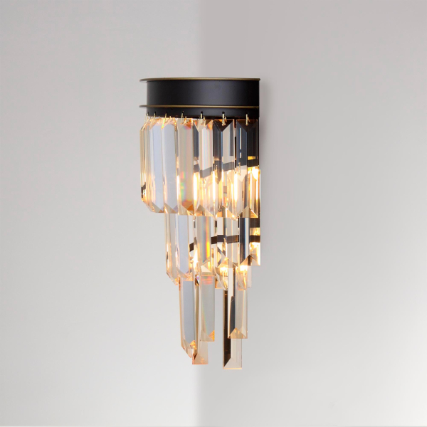 Citilux Мартин CL332432 Бра хрустальное Шампань Citilux Мартин CL332432 Бра хрустальное Шампань