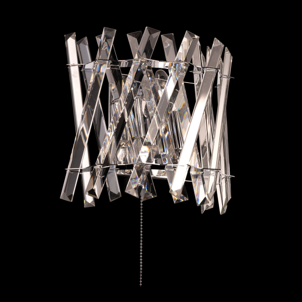 Citilux Ингвар CL334421 Бра хрустальное с выключателем Хром Citilux Ингвар CL334421 Бра хрустальное с выключателем Хром