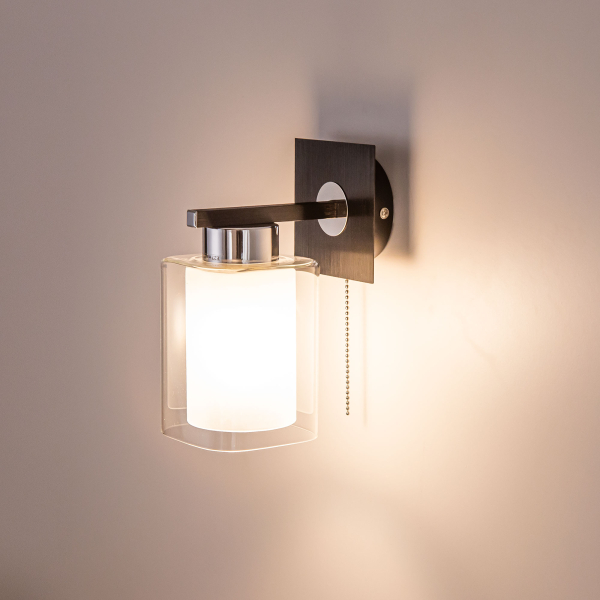 Citilux Диез CL111311 Бра с выключателем Чёрное Citilux Диез CL111311 Бра с выключателем Чёрное