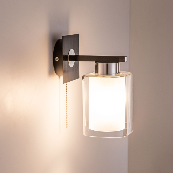 Citilux Диез CL111311 Бра с выключателем Чёрное Citilux Диез CL111311 Бра с выключателем Чёрное