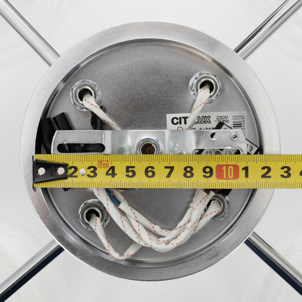 Citilux Буги CL157142 Люстра потолочная Алюминий Хром Citilux Буги CL157142 Люстра потолочная Алюминий Хром