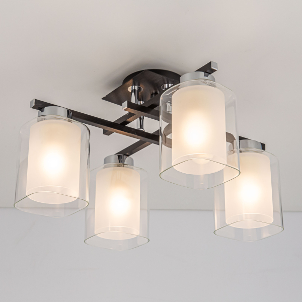 Citilux Диез CL111141 Люстра потолочная Чёрная Citilux Диез CL111141 Люстра потолочная Чёрная