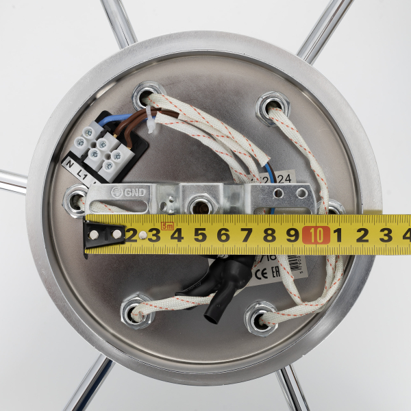 Citilux Буги CL157162 Люстра потолочная Алюминий Хром Citilux Буги CL157162 Люстра потолочная Алюминий Хром