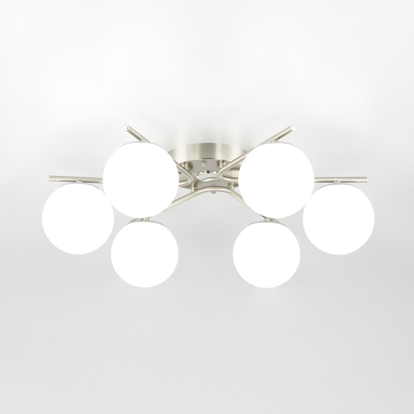 Citilux Адам Смарт CL228A161 RGB LED Умная люстра Матовый Хром Citilux Адам Смарт CL228A161 RGB LED Умная люстра Матовый Хром