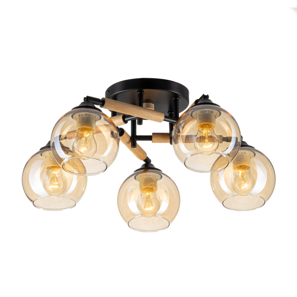 Citilux TIKA CL133151 Люстра поворотная Чёрная Citilux TIKA CL133151 Люстра поворотная Чёрная