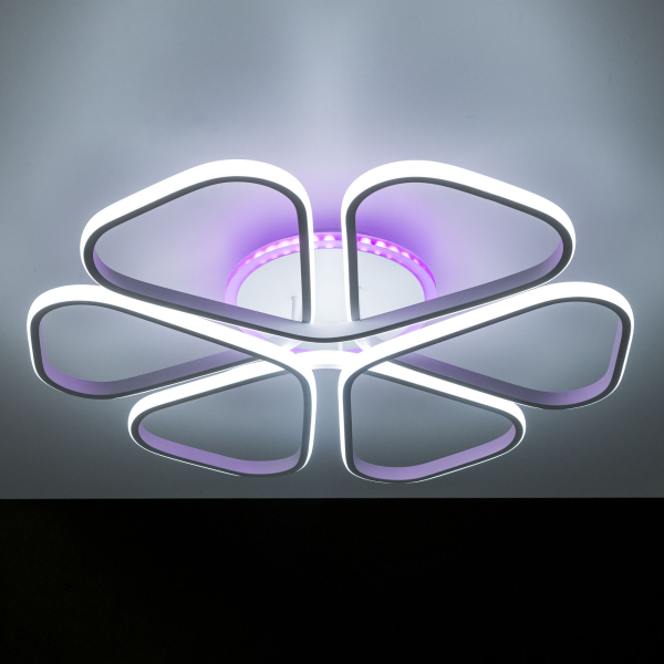 Citilux Сезар Смарт CL233A270E RGB Умная люстра Белая Citilux Сезар Смарт CL233A270E RGB Умная люстра Белая