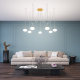 Citilux ATMAN SMART CL226A073 LED RGB Умная подвесная люстра Бронза