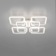 Citilux Марсель CL232180R LED Люстра с пультом Белая