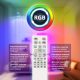 Citilux Дуэт Смарт CL719A701 RGB Умная подвесная люстра Чёрная