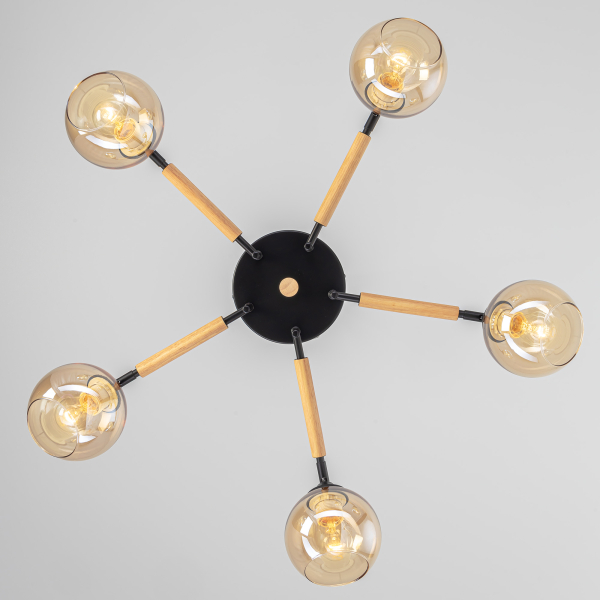 Citilux TIKA CL133151 Люстра поворотная Чёрная Citilux TIKA CL133151 Люстра поворотная Чёрная