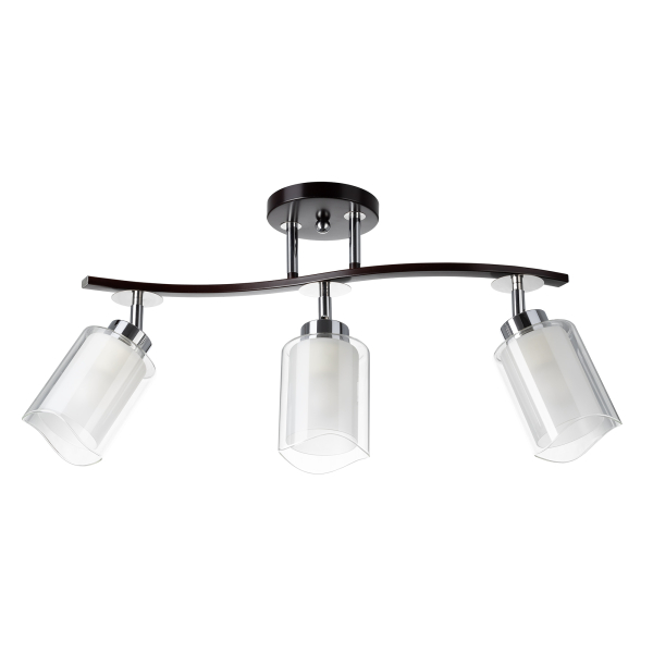 Citilux Фортуна CL156132 Люстра с поворотными плафонами Венге Хром Citilux Фортуна CL156132 Люстра с поворотными плафонами Венге Хром