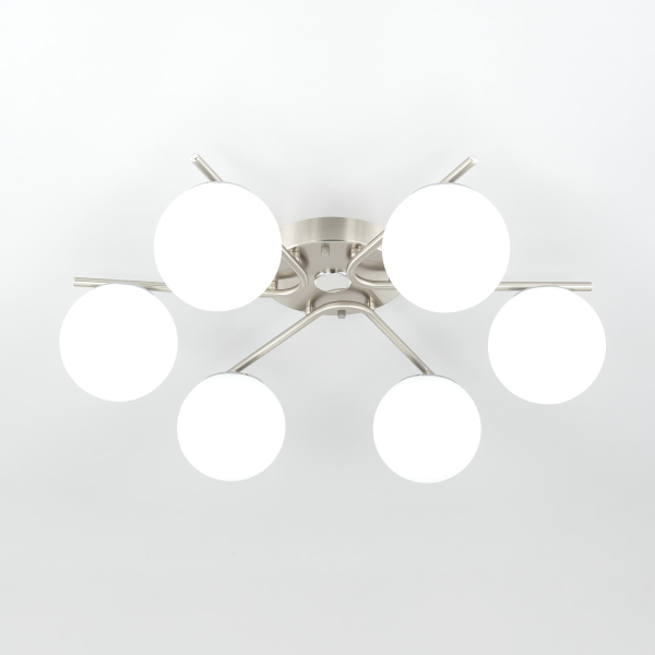Citilux Адам Смарт CL228A161 RGB LED Умная люстра Матовый Хром Citilux Адам Смарт CL228A161 RGB LED Умная люстра Матовый Хром