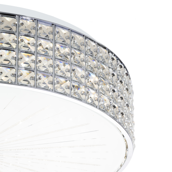 Citilux Портал CL32418G1 LED RGB Люстра хрустальная с пультом Хром Citilux Портал CL32418G1 LED RGB Люстра хрустальная с пультом Хром