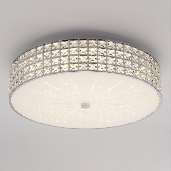 Citilux Портал CL32418G1 LED RGB Люстра хрустальная с пультом Хром Citilux Портал CL32418G1 LED RGB Люстра хрустальная с пультом Хром