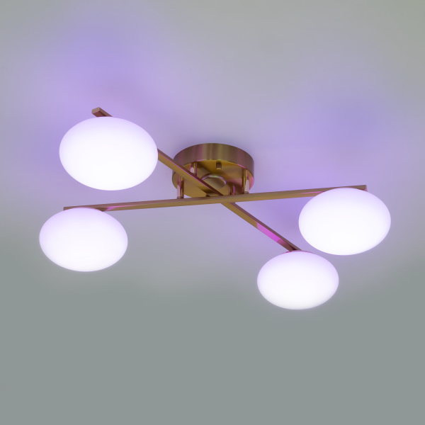 Citilux ATMAN SMART CL226A143 RGB LED Умная люстра Бронза