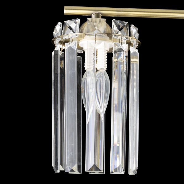 Citilux AXIS CL313263 Люстра хрустальная потолочная Бронза Citilux AXIS CL313263 Люстра хрустальная потолочная Бронза