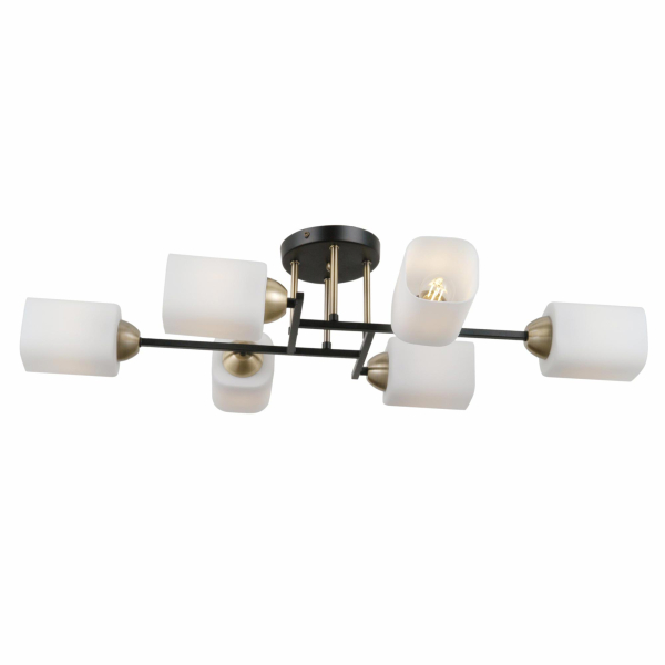 Citilux Генри CL130265 Люстра потолочная Чёрная Citilux Генри CL130265 Люстра потолочная Чёрная