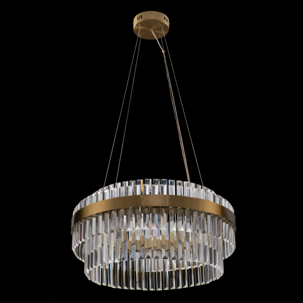 Citilux Sheldon CL339163 LED Люстра хрустальная с пультом Бронза Citilux Sheldon CL339163 LED Люстра хрустальная с пультом Бронза