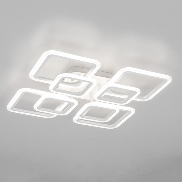 Citilux Марсель CL232180R LED Люстра с пультом Белая