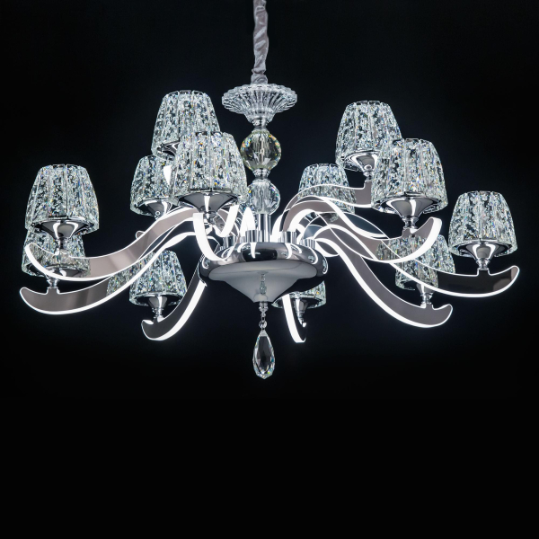 Eletto Montserrat EL338P12 LED Люстра хрустальная с пультом Eletto Montserrat EL338P12 LED Люстра хрустальная с пультом