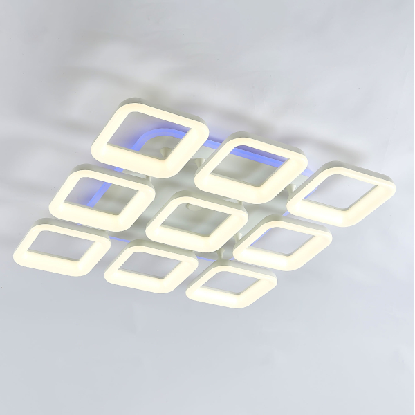 Citilux Паркер Смарт CL225A290E RGB Умная люстра Белая Citilux Паркер Смарт CL225A290E RGB Умная люстра Белая