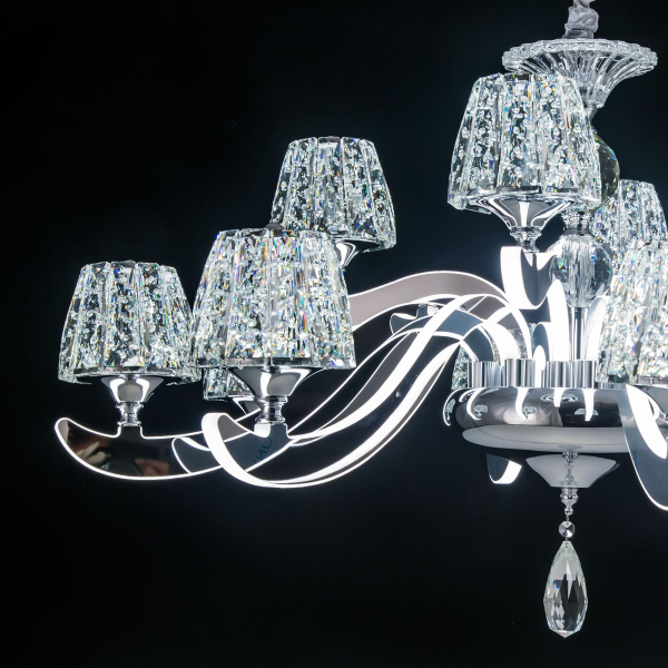 Eletto Montserrat EL338P12 LED Люстра хрустальная с пультом Eletto Montserrat EL338P12 LED Люстра хрустальная с пультом