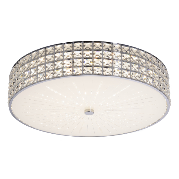 Citilux Портал CL32418G1 LED RGB Люстра хрустальная с пультом Хром Citilux Портал CL32418G1 LED RGB Люстра хрустальная с пультом Хром