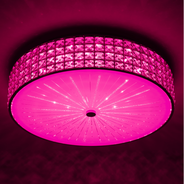 Citilux Портал CL32418G1 LED RGB Люстра хрустальная с пультом Хром Citilux Портал CL32418G1 LED RGB Люстра хрустальная с пультом Хром