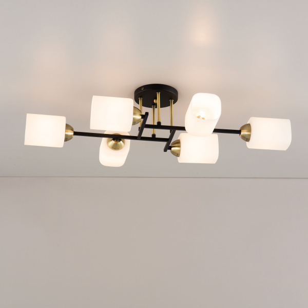 Citilux Генри CL130265 Люстра потолочная Чёрная Citilux Генри CL130265 Люстра потолочная Чёрная