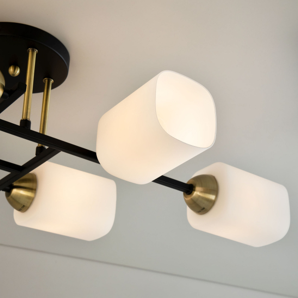 Citilux Генри CL130265 Люстра потолочная Чёрная Citilux Генри CL130265 Люстра потолочная Чёрная