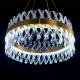 Citilux Ричард CL336063 LED Люстра хрустальная с пультом Бронза