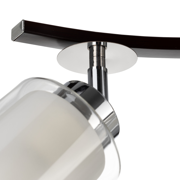 Citilux Фортуна CL156132 Люстра с поворотными плафонами Венге Хром Citilux Фортуна CL156132 Люстра с поворотными плафонами Венге Хром