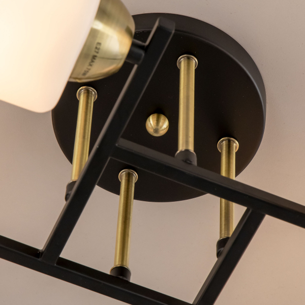 Citilux Генри CL130265 Люстра потолочная Чёрная Citilux Генри CL130265 Люстра потолочная Чёрная