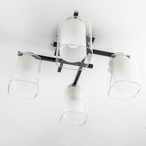 Citilux Диез CL111141 Люстра потолочная Чёрная Citilux Диез CL111141 Люстра потолочная Чёрная