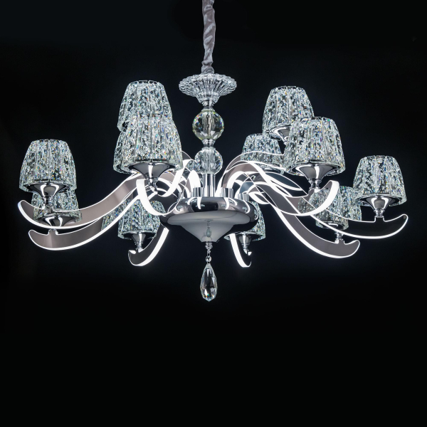 Eletto Montserrat EL338P12 LED Люстра хрустальная с пультом Eletto Montserrat EL338P12 LED Люстра хрустальная с пультом